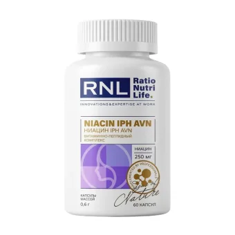 RNL Ниацин с пептидом сосудов IPH AVN - 30 капсул