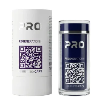 PRO Regeneration IPH COLL + IPH REG - пептиды коллагена и мышц PRO Regeneration - упаковка двухпептидного комплекса IPH COLL и IPH REG для регенерации мышц и коллагена, 90 капсул