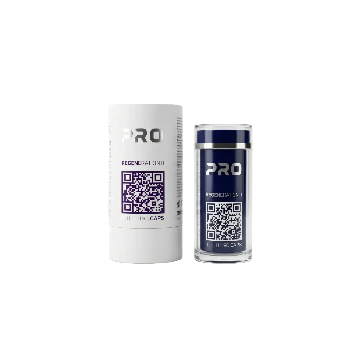 PRO Regeneration — упаковка двухпептидного комплекса IPH COLL и IPH REG для регенерации мышц и коллагена, 90 капсул